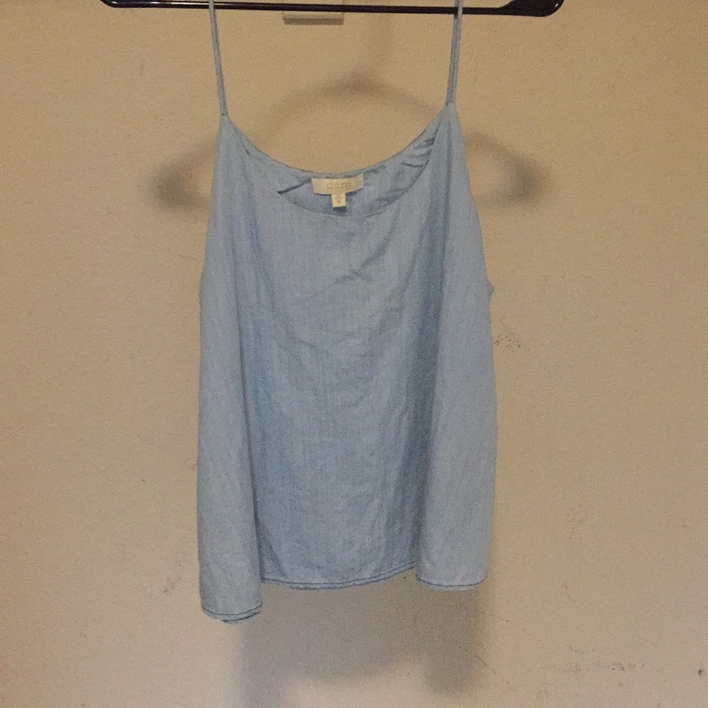 Light blue tank top